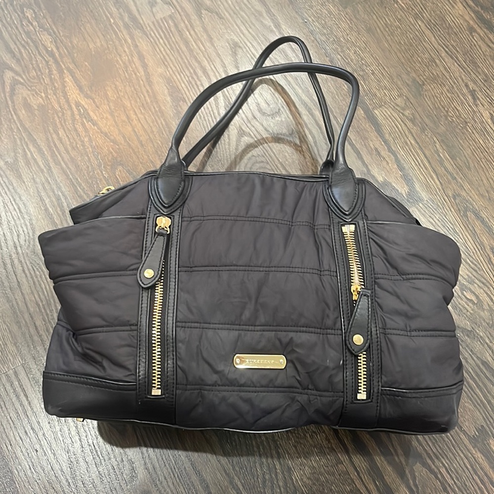 Burberry diaper bag